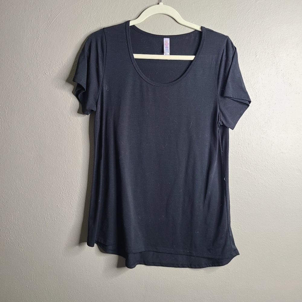 3/$10 Solid Black Tee